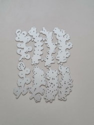 Scrapbooking, dies, cutting dies (löv, 8 st)