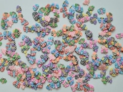 1000 st små trollsländor av mjuk lera, polymerlera för scrapbooking