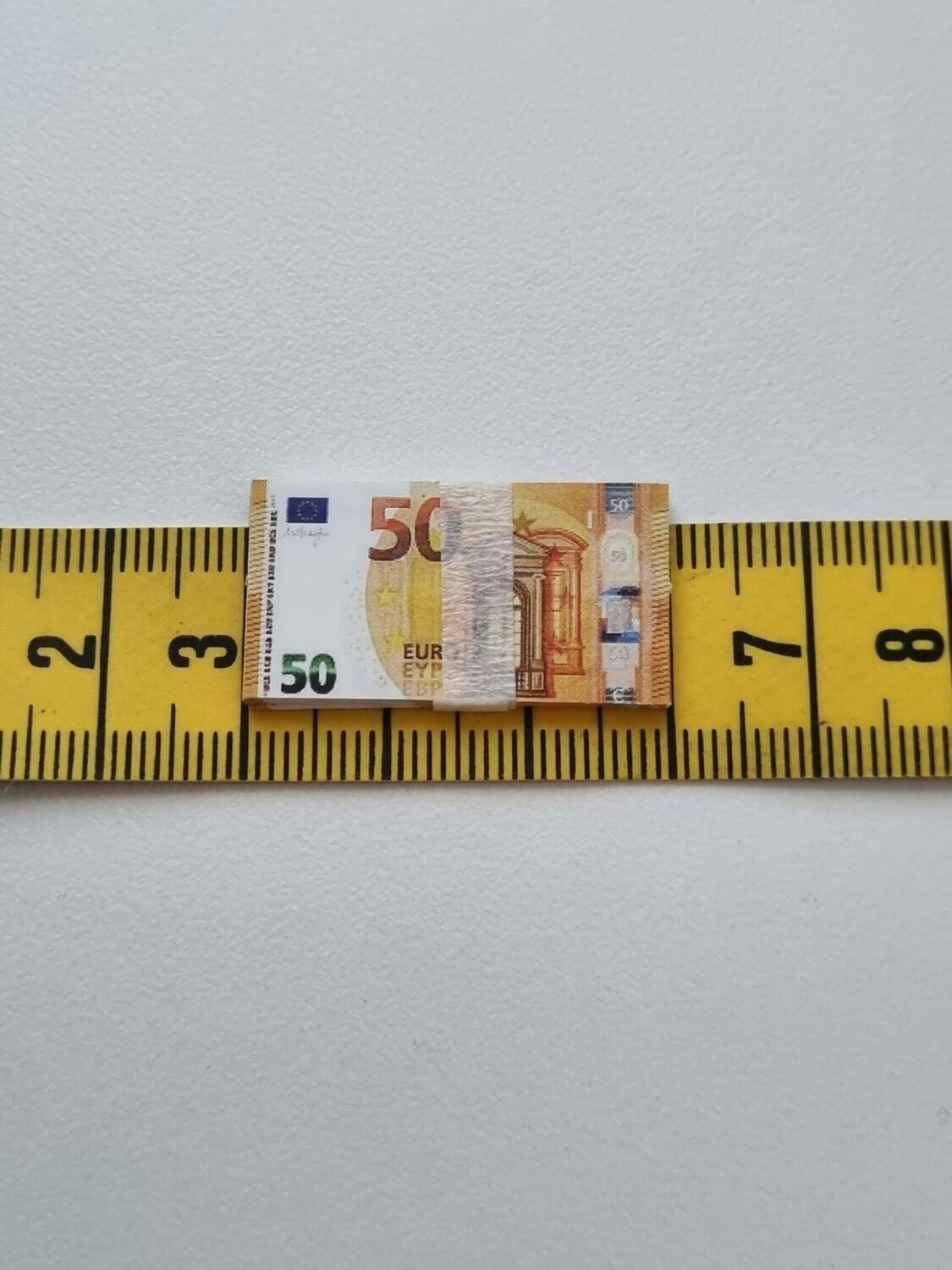 20 st miniatyrer - Sedlar Leksakspengar, Låtsaspengar - 50 euro