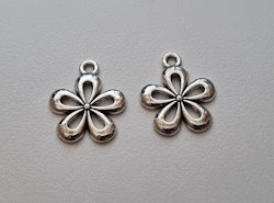 Berlocker Charms, Silvrig blomma