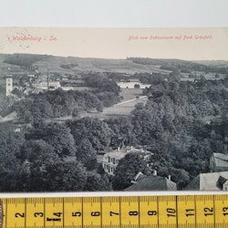 Äldre vykort, Waldenburg i. Sa.