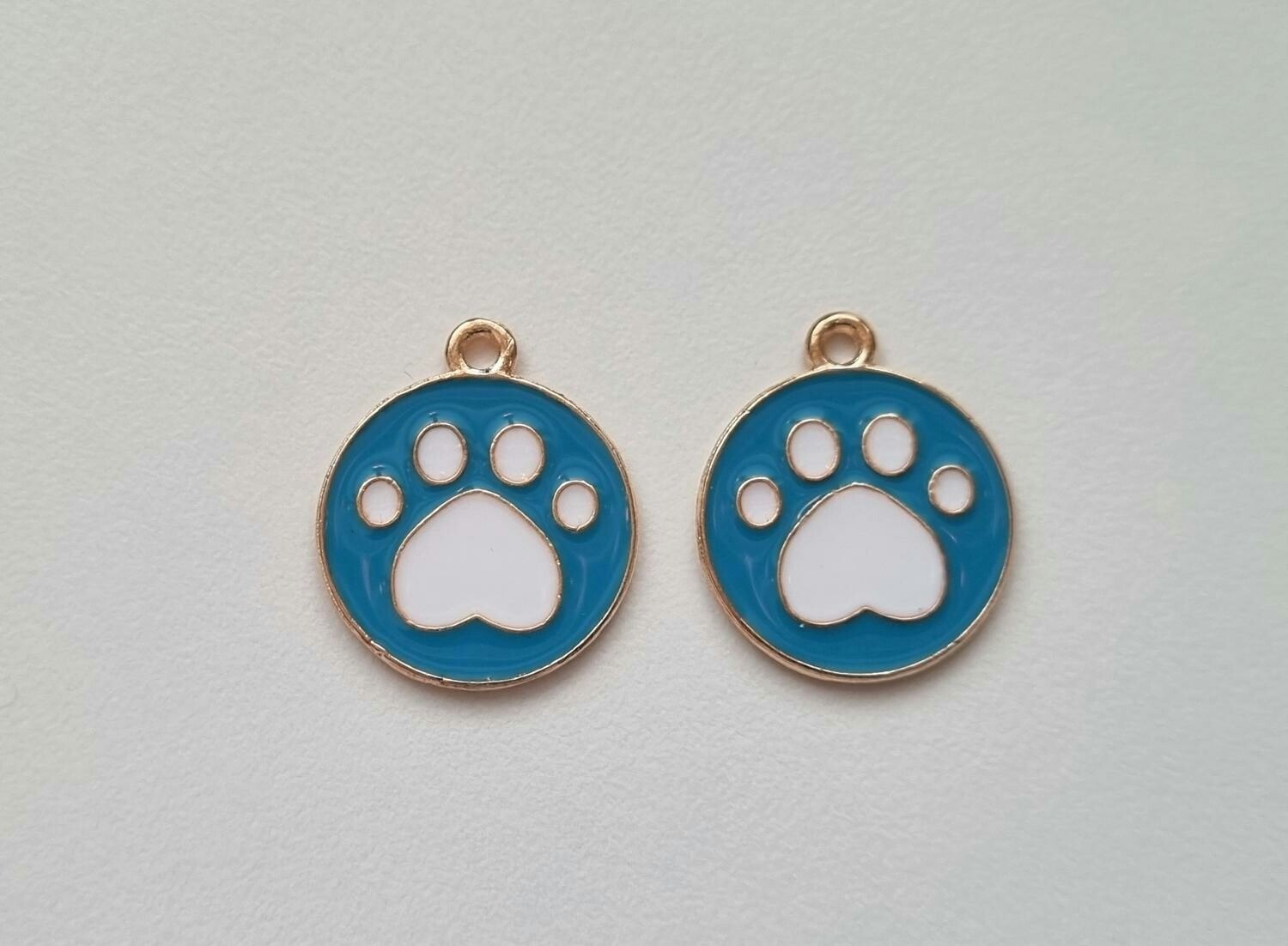 2 st Hundtassar / berlocker / charms