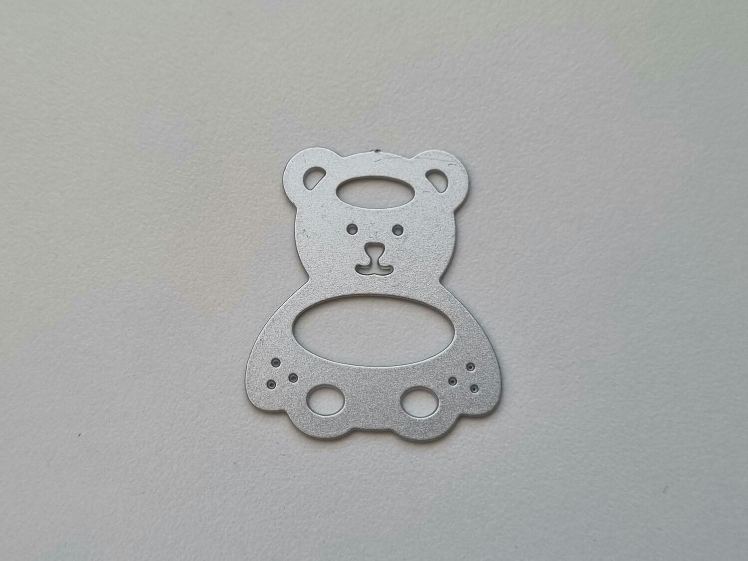 Scrapbooking, dies, cutting dies - Liten nalle / björn