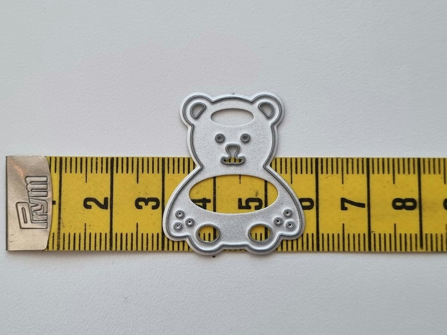 Scrapbooking, dies, cutting dies - Liten nalle / björn