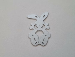 Scrapbooking, dies, cutting dies - Liten kanin