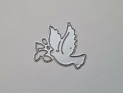 Scrapbooking, dies, cutting dies - Liten fågel