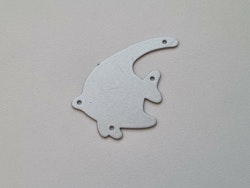 Scrapbooking, dies, cutting dies - Liten fisk