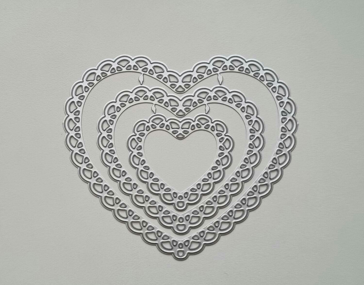 3 st härtan. Scrapbooking, dies, cutting dies