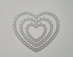 3 st härtan. Scrapbooking, dies, cutting dies