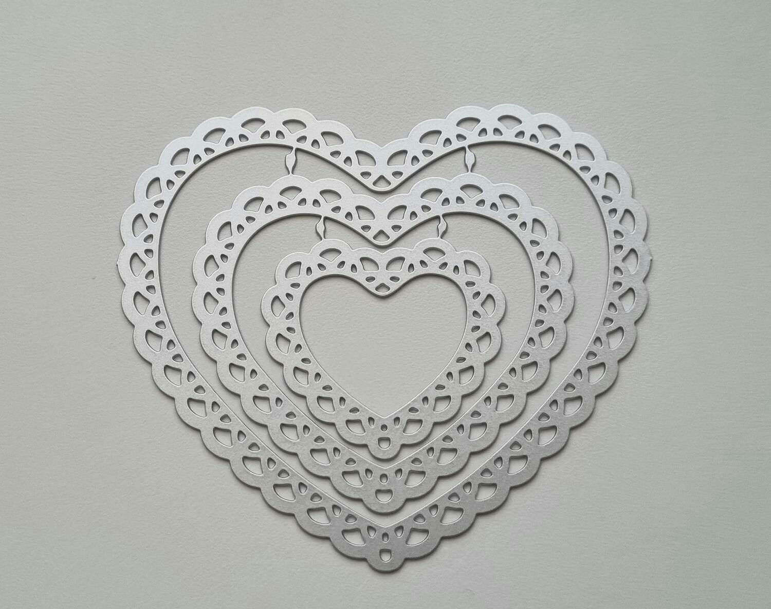 3 st härtan. Scrapbooking, dies, cutting dies