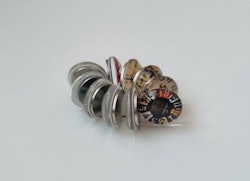 10 st kylskåpsmagneter, neodymium magneter med klockmotiv