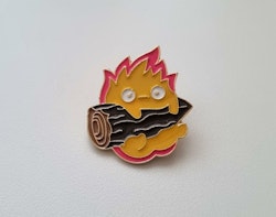 Pins, Elddemon över en stubbe