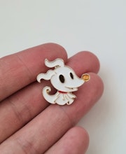 Pins, gullig liten hund / spökhund