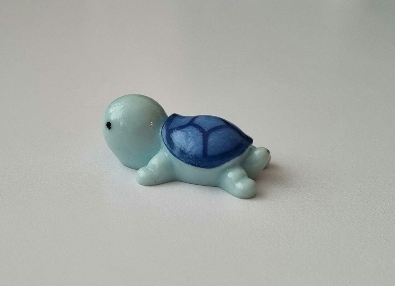 Blå sköldpadda, minisköldpadda / miniatyr