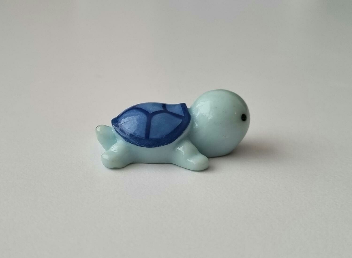 Blå sköldpadda, minisköldpadda / miniatyr