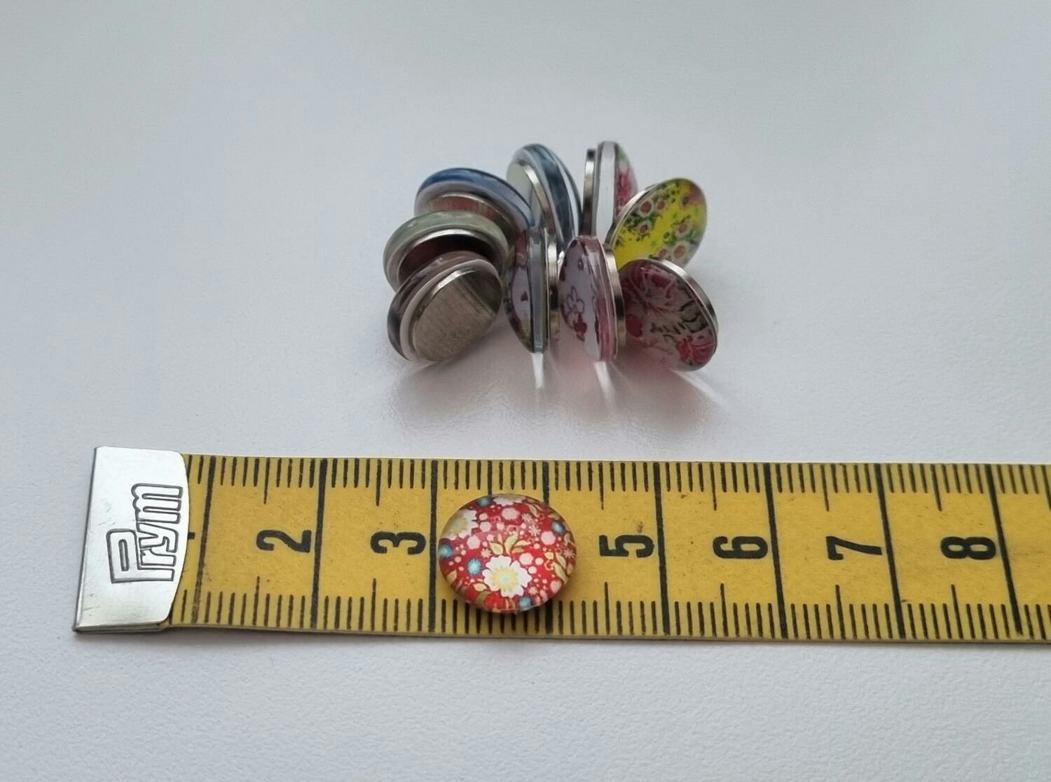 10 st kylskåpsmagneter, neodymium magneter med mixade motiv