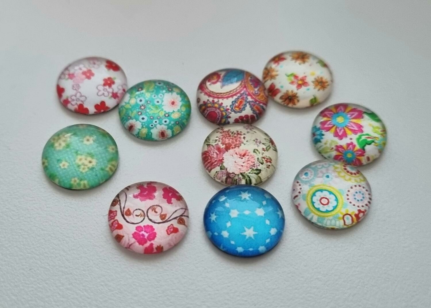 10 st kylskåpsmagneter, neodymium magneter med mixade motiv