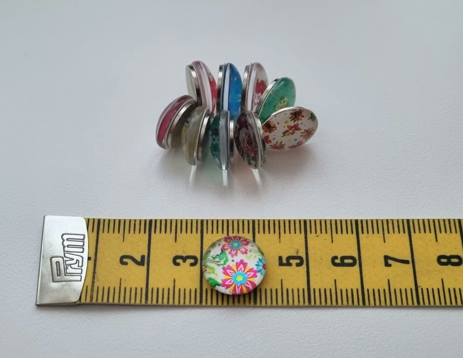 10 st kylskåpsmagneter, neodymium magneter med mixade motiv