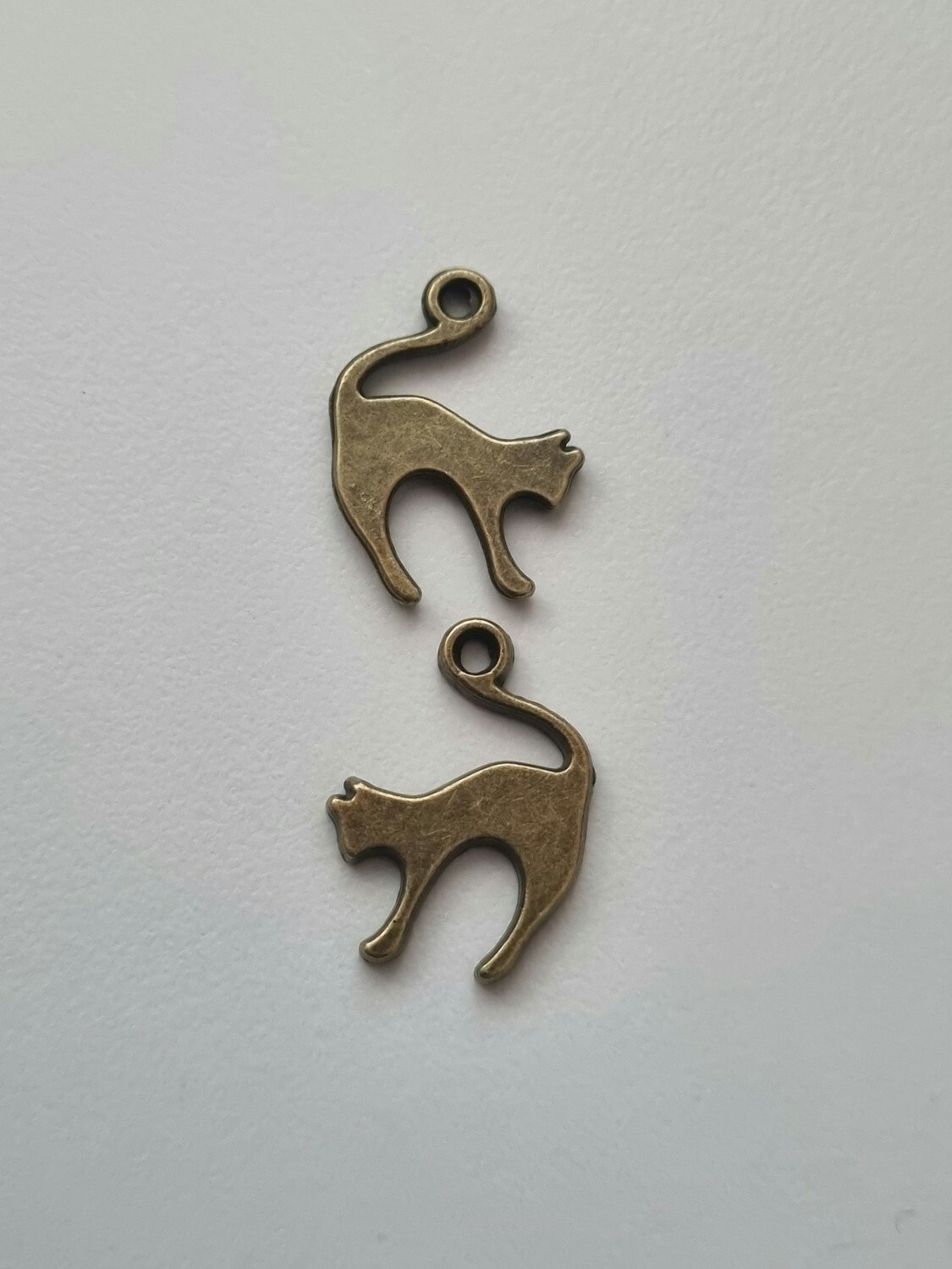 Berlocker Katter (2 st bronsfärgade)