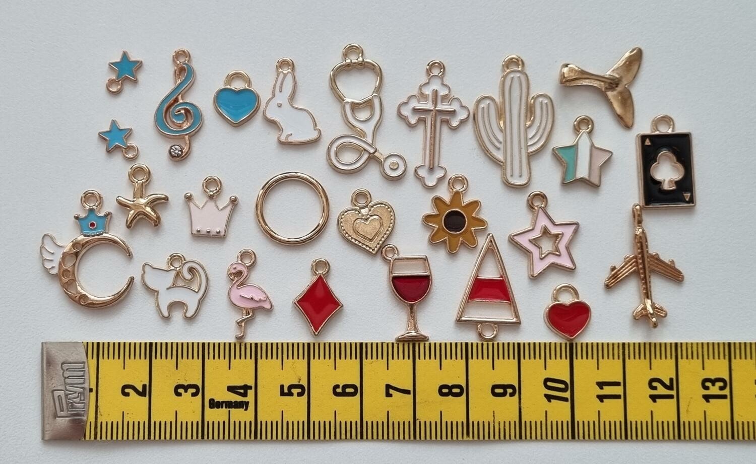 25 st söta Berlocker Charms Hängen för smyckestillverkning