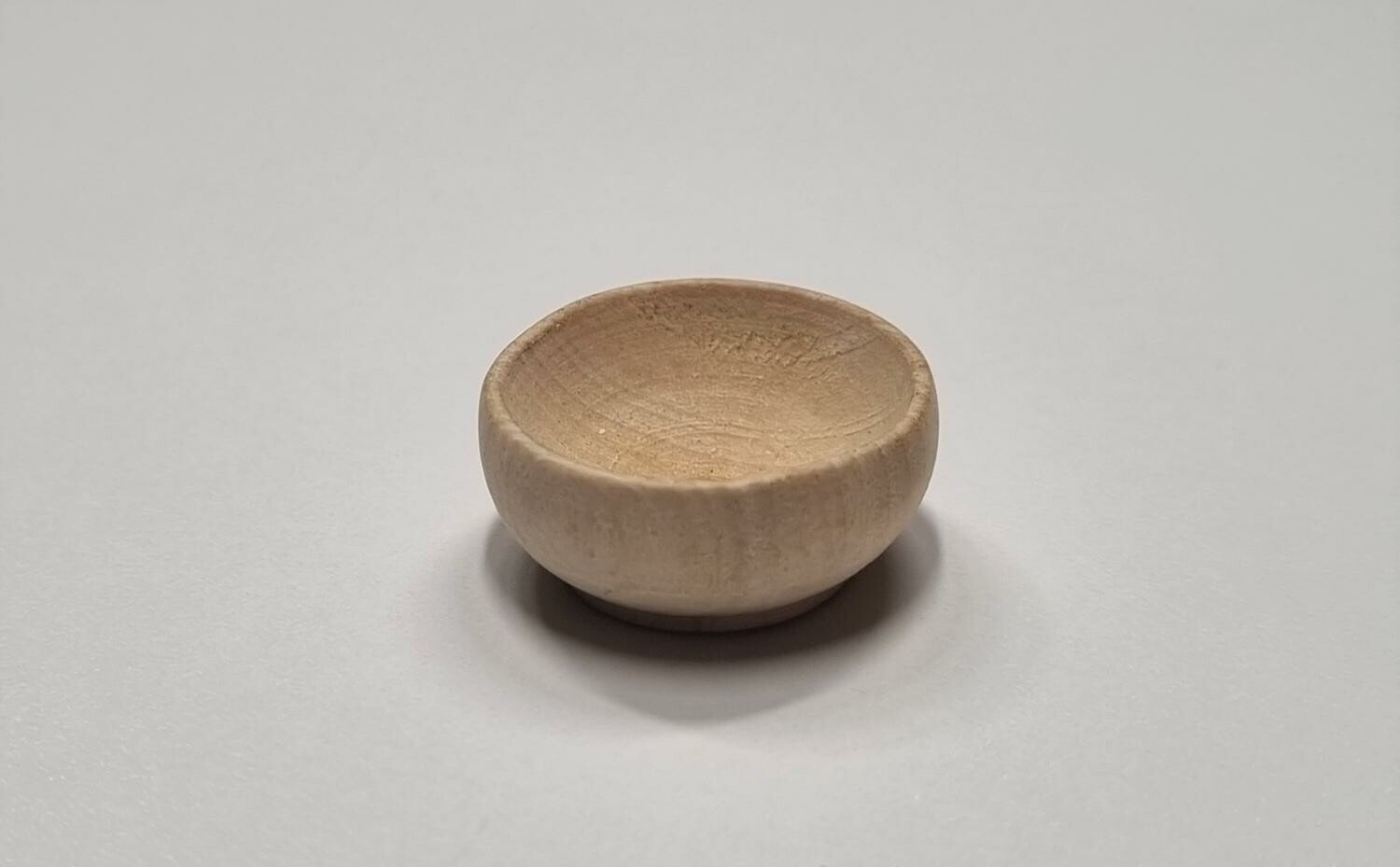 Fat, träskål, serveringsskål - Miniatyr till dockskåp, tittskåp med mera