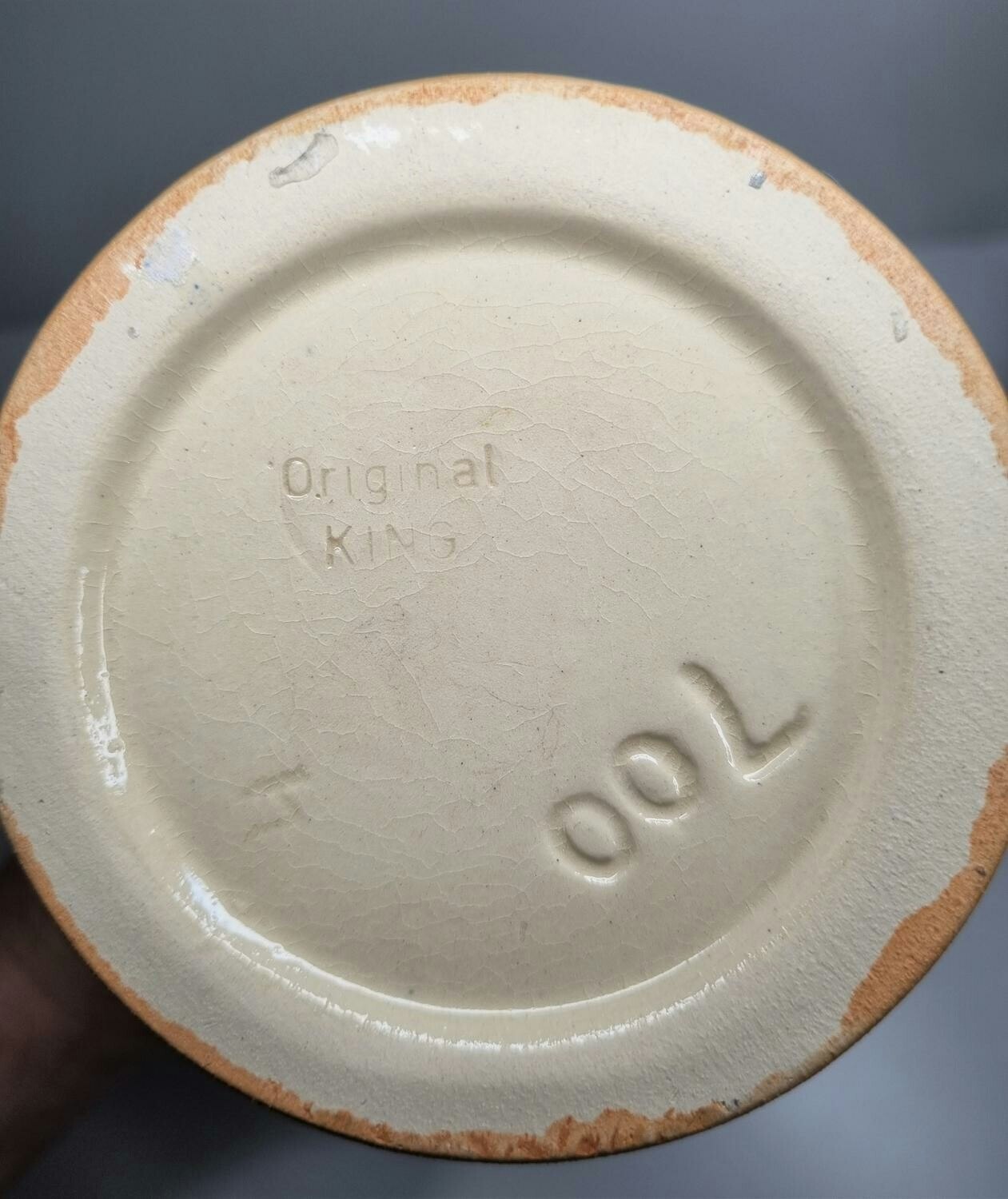 1 st detaljrik ölsejdel / ölstop / ölkrus - Original King (större variant)