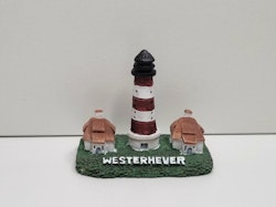 Miniatyrfyr, minifyr, fyrhus - Westerhever, Tyskland