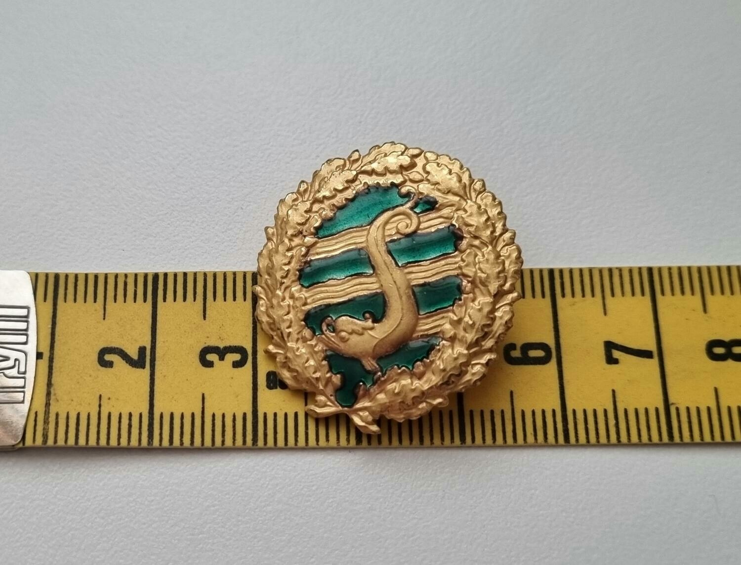 Simmärke, guldmagistern. Pin / nålmärke