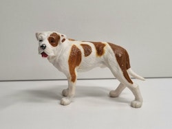 Hund (American bulldog) Leksaksdjur, figur
