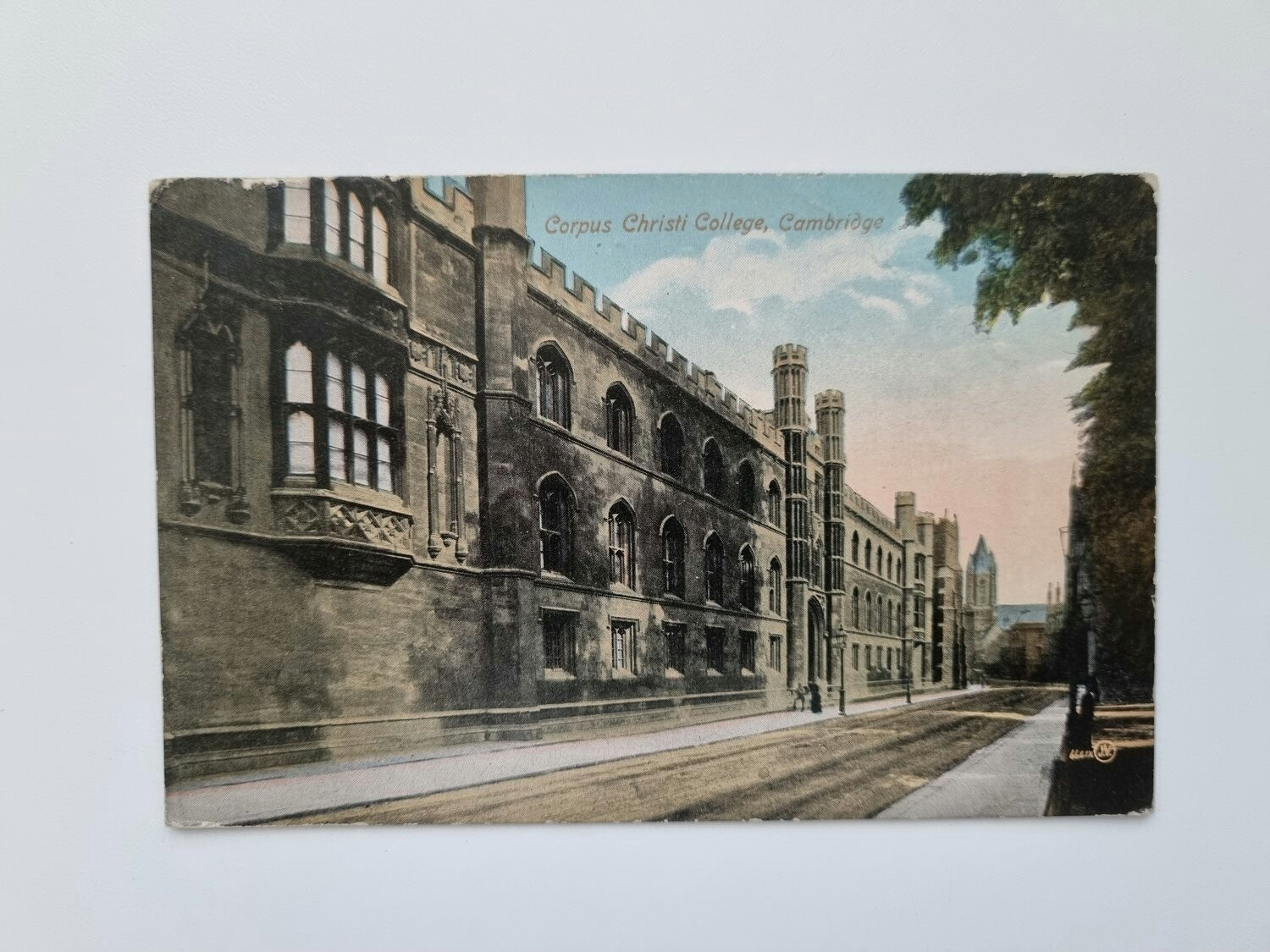 Vykort Corpus Christi College, Cambridge