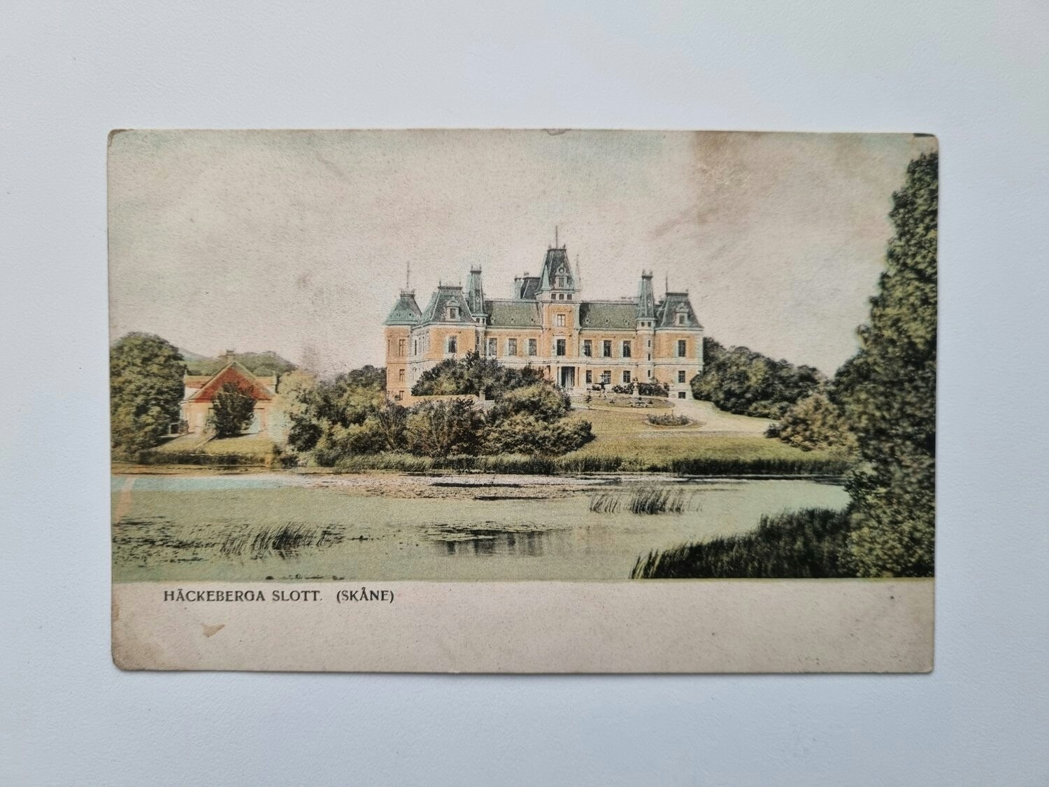 Vykort HÄCKEBERGA SLOTT. (SKÅNE) 1905