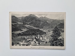 Vykort Mariazell mit Zellerhüte, 1921