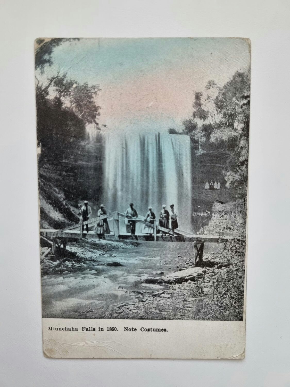 Vykort Minnehaha Falls, 1910