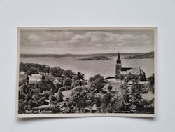 Vykort Parti av Lyckorna, Uddevalla 1927