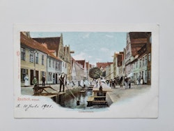 Vykort Rostock, Altstadt 1901