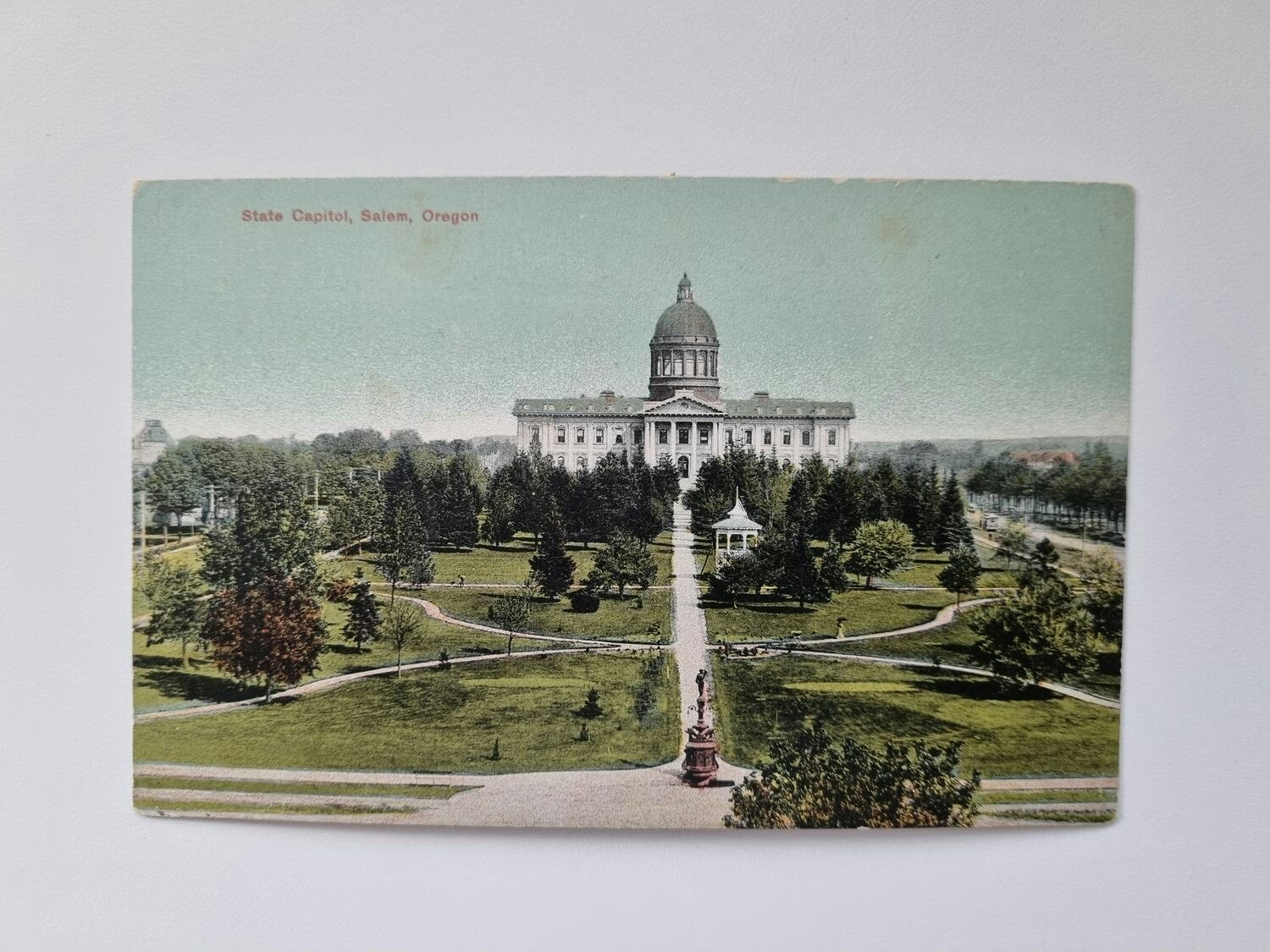 Vykort State Capitol, Salem, Oregon