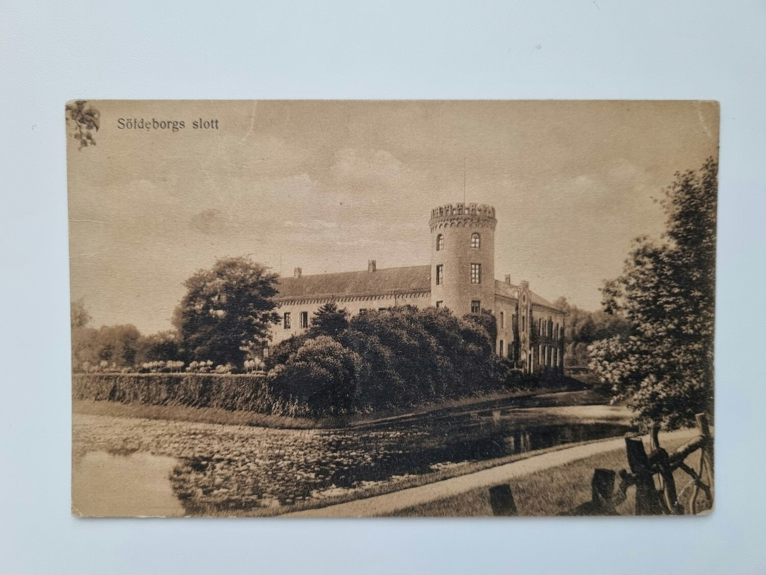 Vykort Sövdeborgs slott