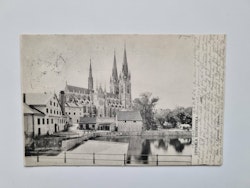 Vykort UPPSALA DOMKYRKA 1902