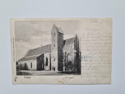 Vykort Ystad Petri Kyrka 1901