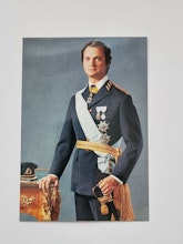 Vykort, Kung Carl XVI Gustaf