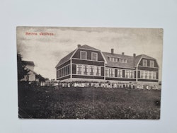 Vykort Bettna skolhus 1914