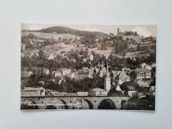 Äldre vykort Blumenstadt Sebnitz (Sächs. Schweiz)