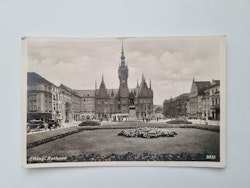 Äldre vykort Elbing Rathaus