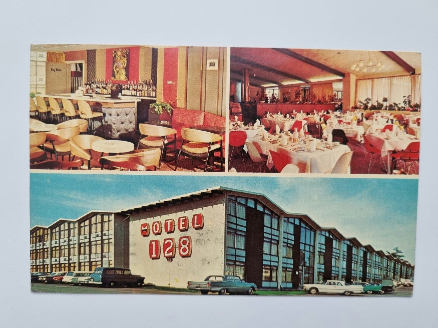 Äldre vykort HOTEL 128
