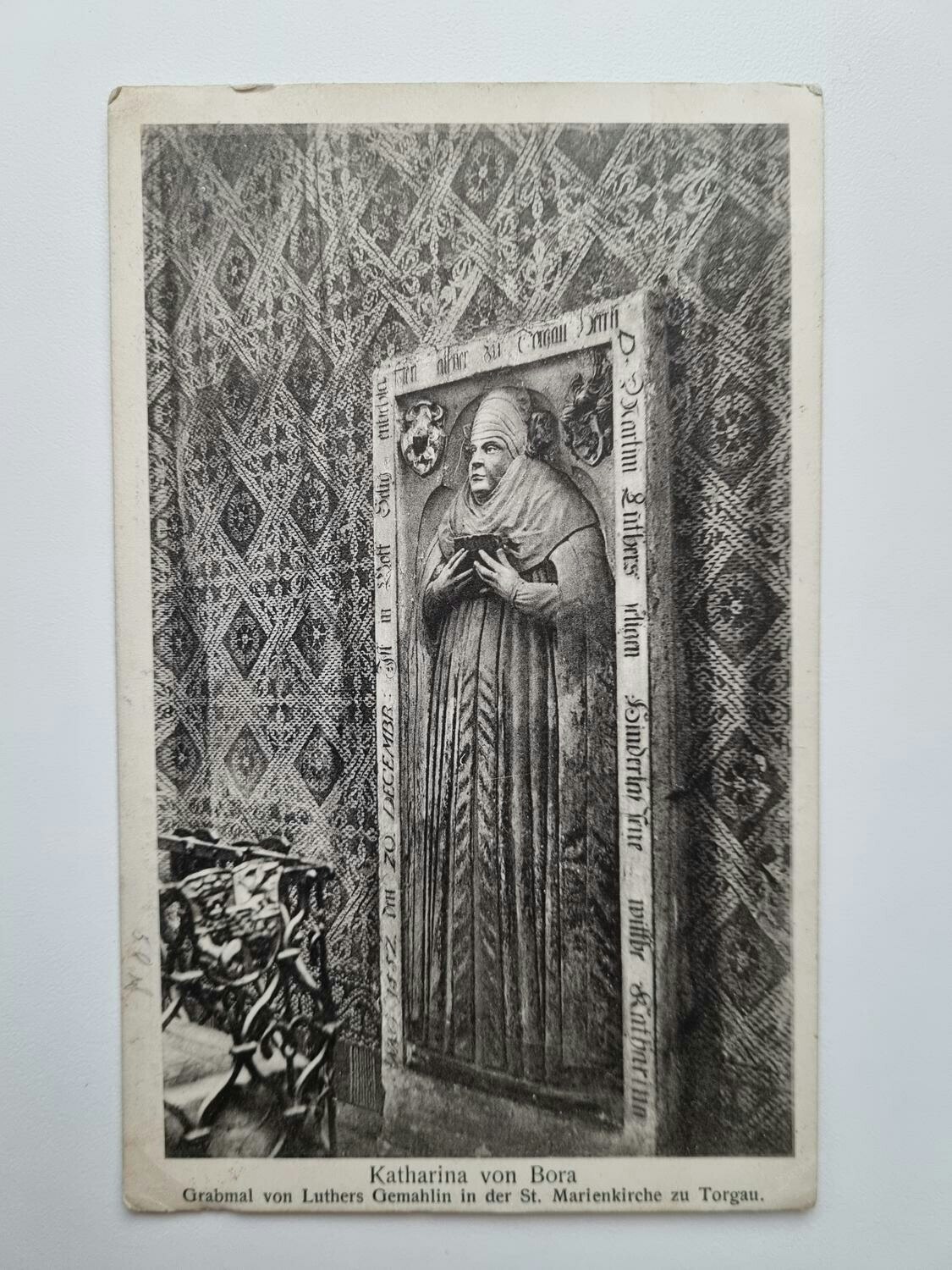 Äldre vykort Katharina von Bora