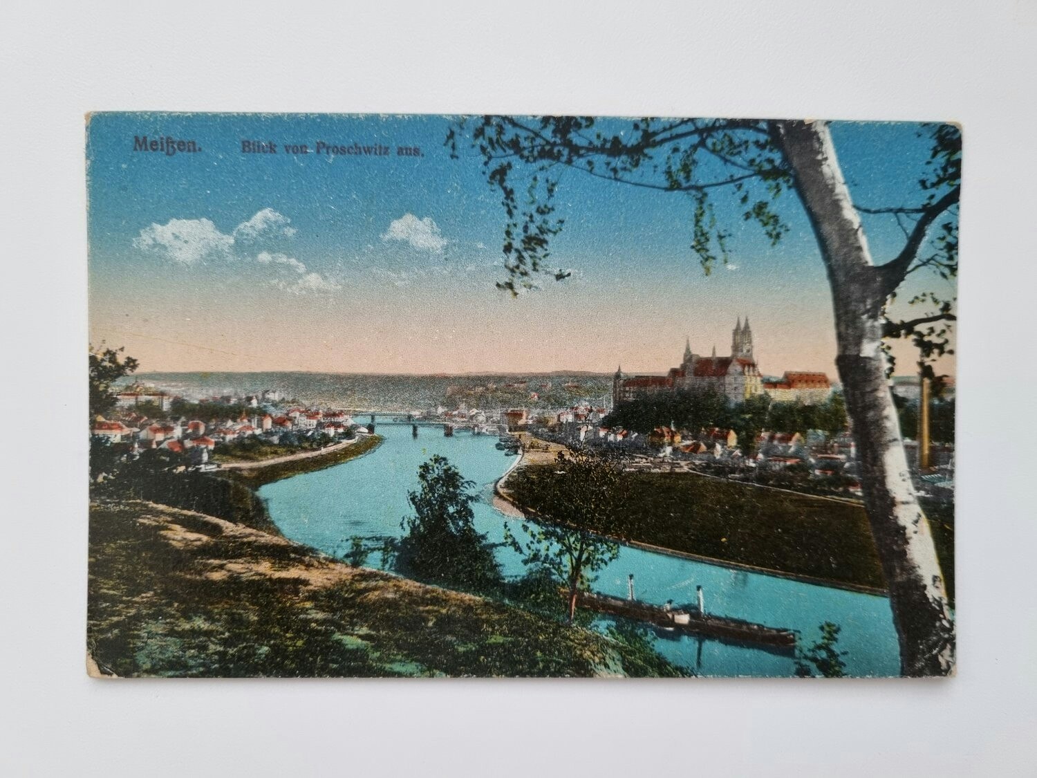 Äldre vykort Meissen