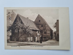 Äldre vykort RADEBERG I. Sa. An der Stolpenerstrasse