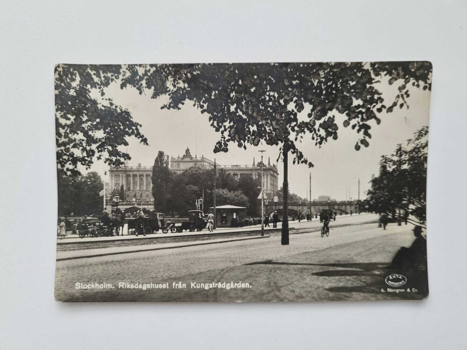 Vykort Stockholm 1946