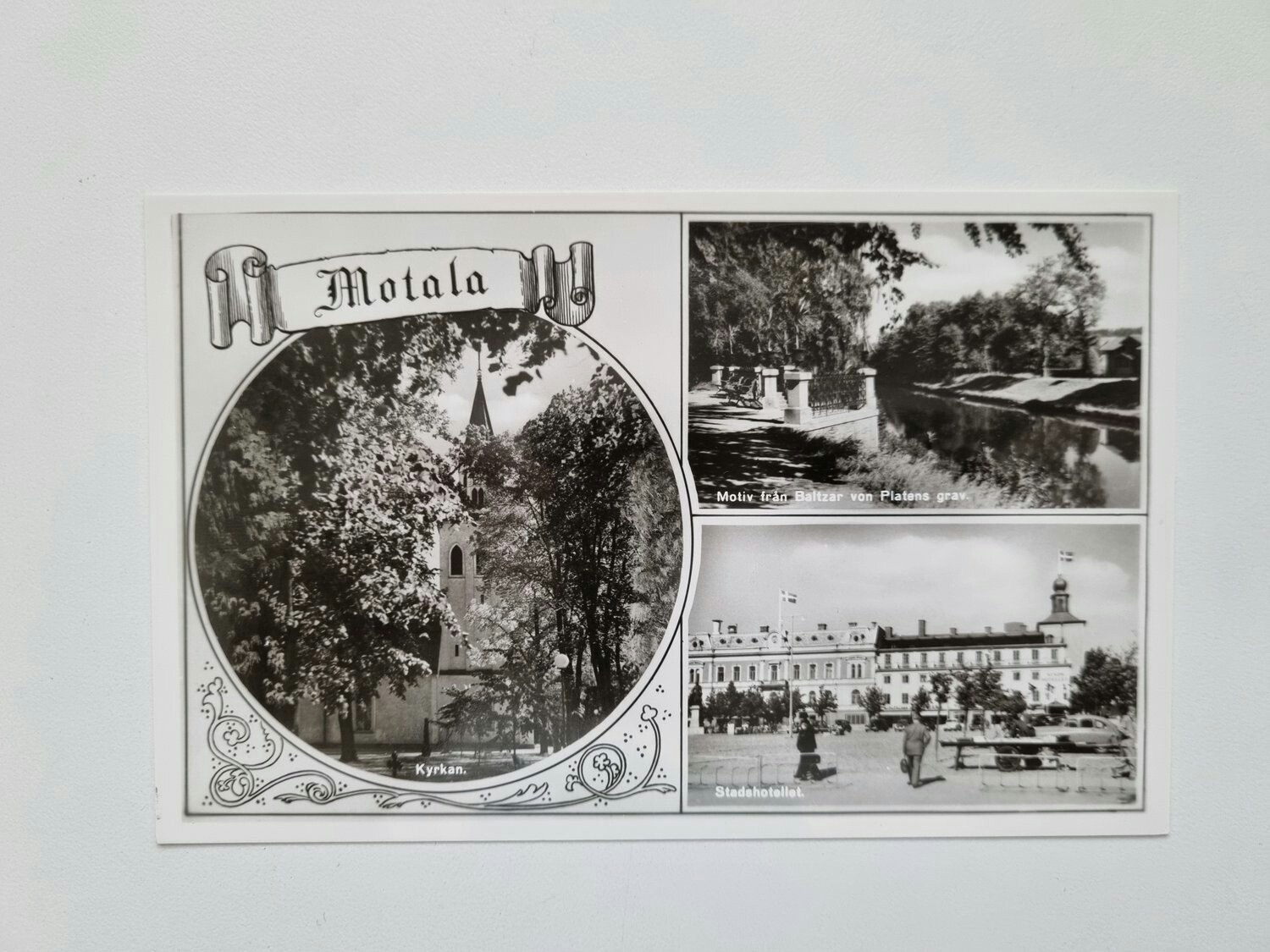 Vykort Motala