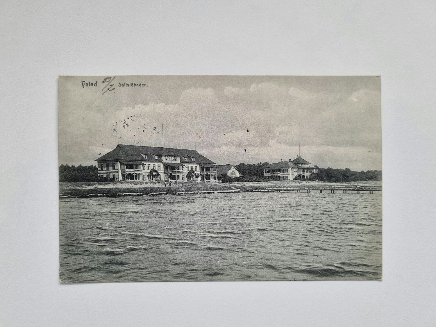 Vykort Ystad Saltsjöbaden Hotell